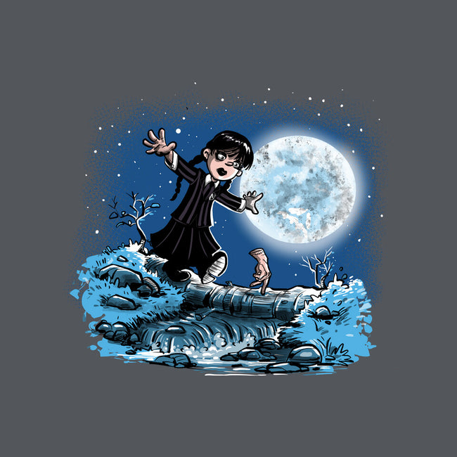 Thing And Wednesday-none fleece blanket-zascanauta