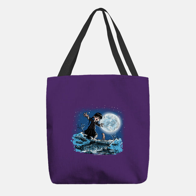 Thing And Wednesday-none basic tote bag-zascanauta