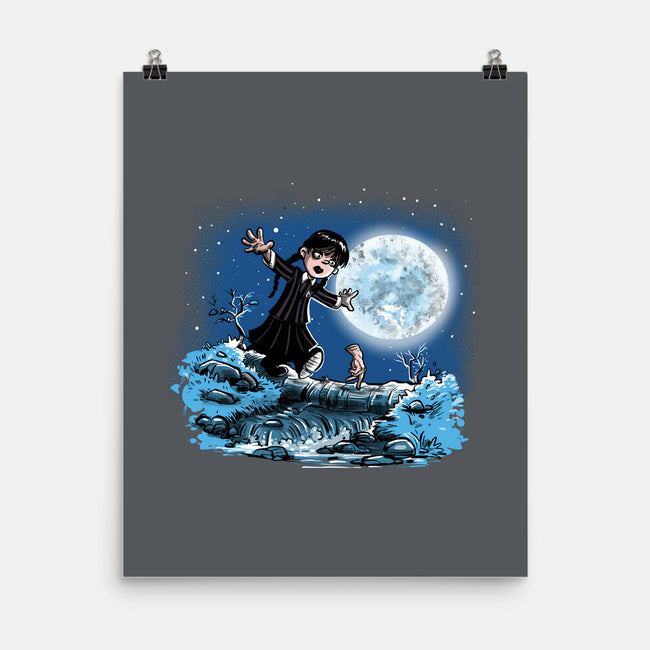 Thing And Wednesday-none matte poster-zascanauta