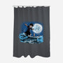 Thing And Wednesday-none polyester shower curtain-zascanauta