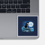 Thing And Wednesday-none glossy sticker-zascanauta