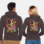 D&D-unisex zip-up sweatshirt-Nihon Bunka