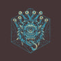 The Beholder And The Dice-none matte poster-Logozaste