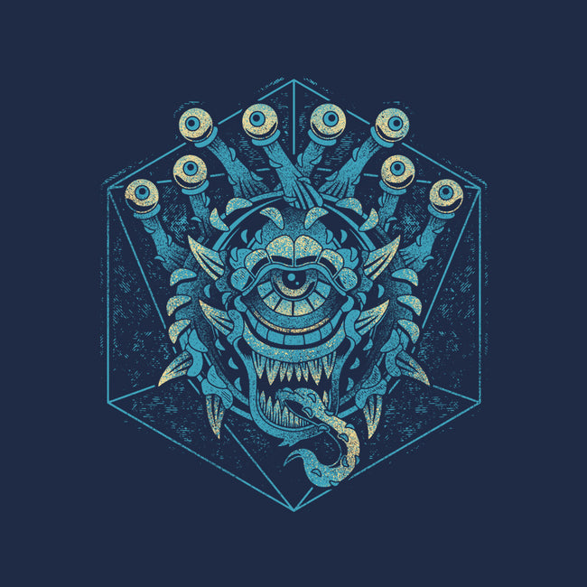 The Beholder And The Dice-baby basic tee-Logozaste