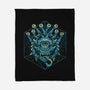 The Beholder And The Dice-none fleece blanket-Logozaste