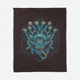 The Beholder And The Dice-none fleece blanket-Logozaste