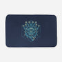 The Beholder And The Dice-none memory foam bath mat-Logozaste