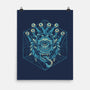 The Beholder And The Dice-none matte poster-Logozaste
