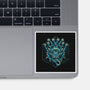 The Beholder And The Dice-none glossy sticker-Logozaste