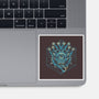 The Beholder And The Dice-none glossy sticker-Logozaste