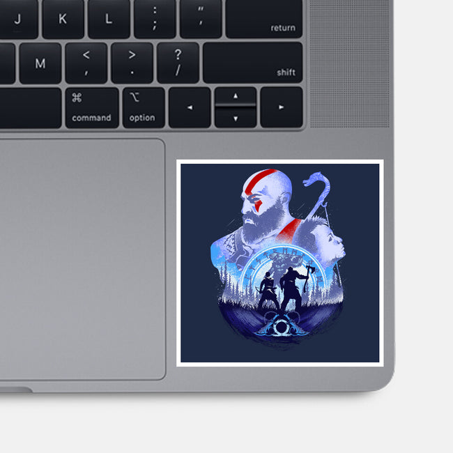 Adventures With My Father-none glossy sticker-hypertwenty
