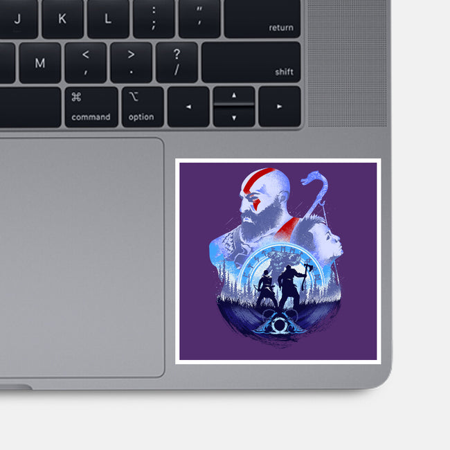 Adventures With My Father-none glossy sticker-hypertwenty