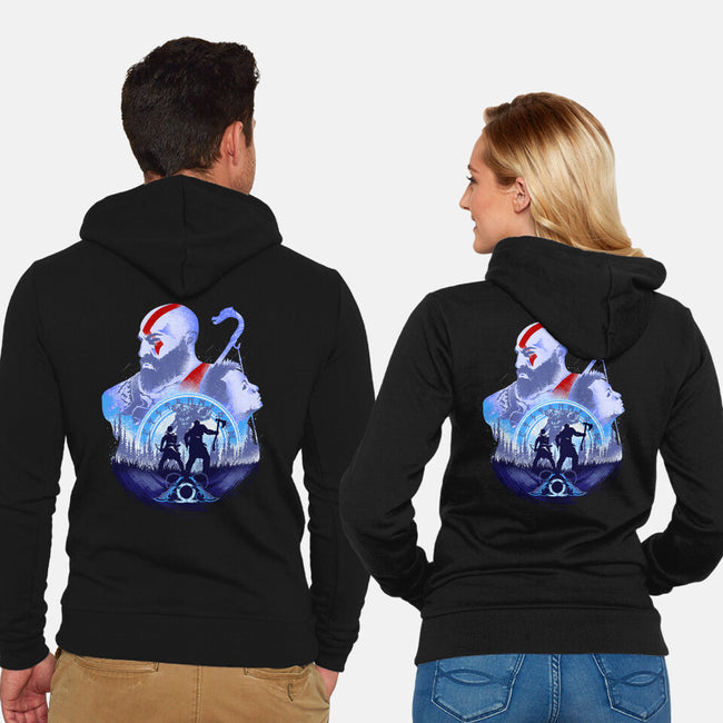 Adventures With My Father-unisex zip-up sweatshirt-hypertwenty