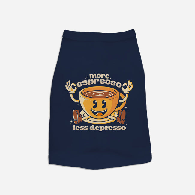 More Espresso-dog basic pet tank-Douglasstencil