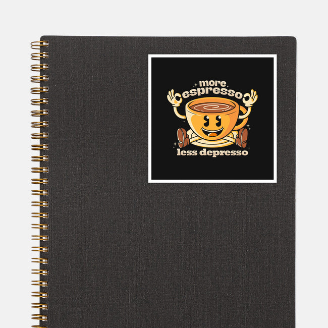 More Espresso-none glossy sticker-Douglasstencil