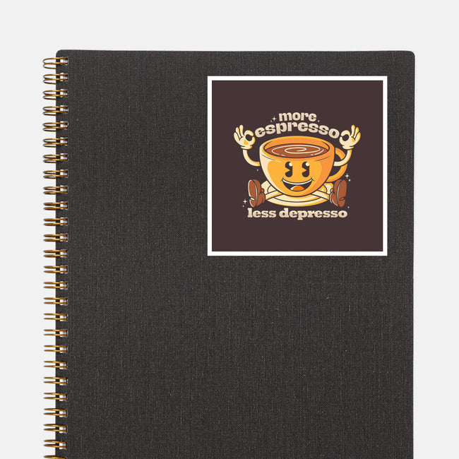 More Espresso-none glossy sticker-Douglasstencil