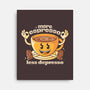 More Espresso-none stretched canvas-Douglasstencil