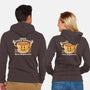 More Espresso-unisex zip-up sweatshirt-Douglasstencil