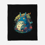 A good neighbor-none fleece blanket-Syiavri
