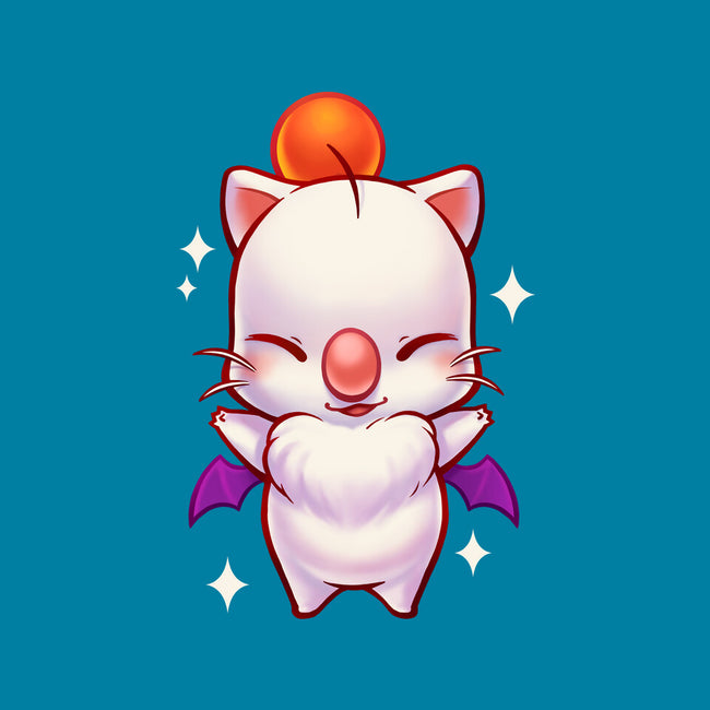 Cute Moogle Hug-none matte poster-BlancaVidal
