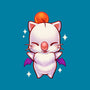 Cute Moogle Hug-none matte poster-BlancaVidal
