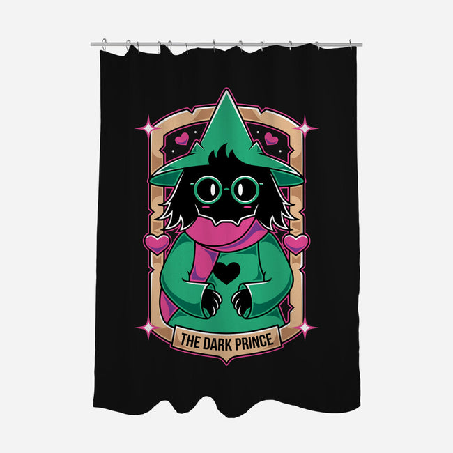 The Dark Prince-none polyester shower curtain-Alundrart
