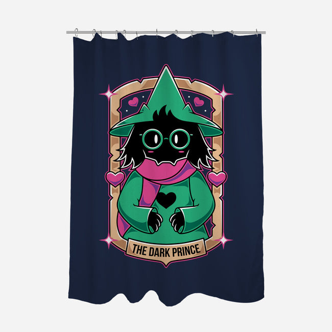 The Dark Prince-none polyester shower curtain-Alundrart