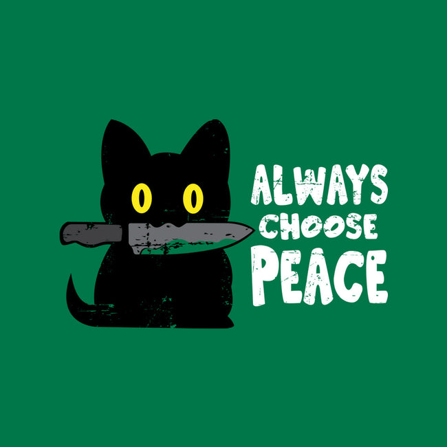 Always Choose Peace-none matte poster-turborat14