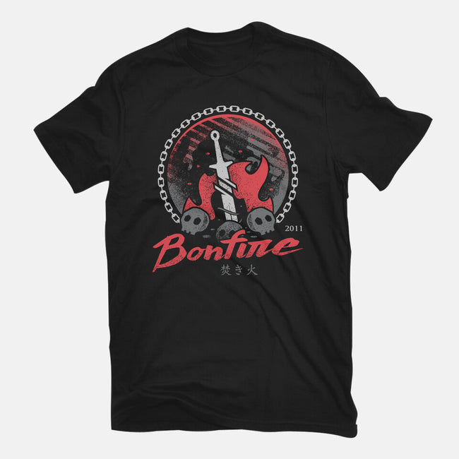 Bonfire Moonlight-womens basic tee-Logozaste