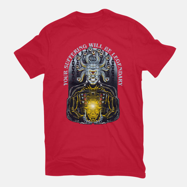 Your Suffering Will Be Legendary-mens basic tee-The Inked Smith