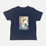 Marshmallow Man In Japan-baby basic tee-DrMonekers