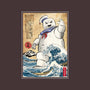 Marshmallow Man In Japan-none basic tote bag-DrMonekers