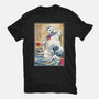 Marshmallow Man In Japan-mens heavyweight tee-DrMonekers
