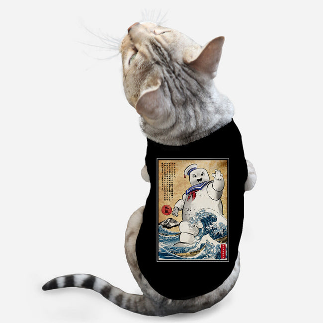 Marshmallow Man In Japan-cat basic pet tank-DrMonekers