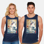 Marshmallow Man In Japan-unisex basic tank-DrMonekers