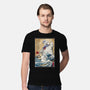 Marshmallow Man In Japan-mens premium tee-DrMonekers