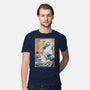 Marshmallow Man In Japan-mens premium tee-DrMonekers