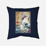 Marshmallow Man In Japan-none removable cover throw pillow-DrMonekers
