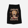 Endure And Survive-dog basic pet tank-Zaia Bloom