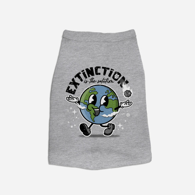 Extinction Is The Solution-cat basic pet tank-se7te