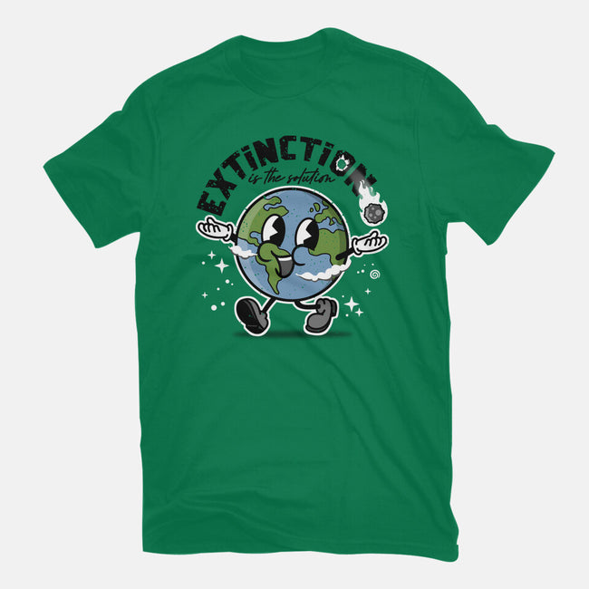 Extinction Is The Solution-unisex basic tee-se7te