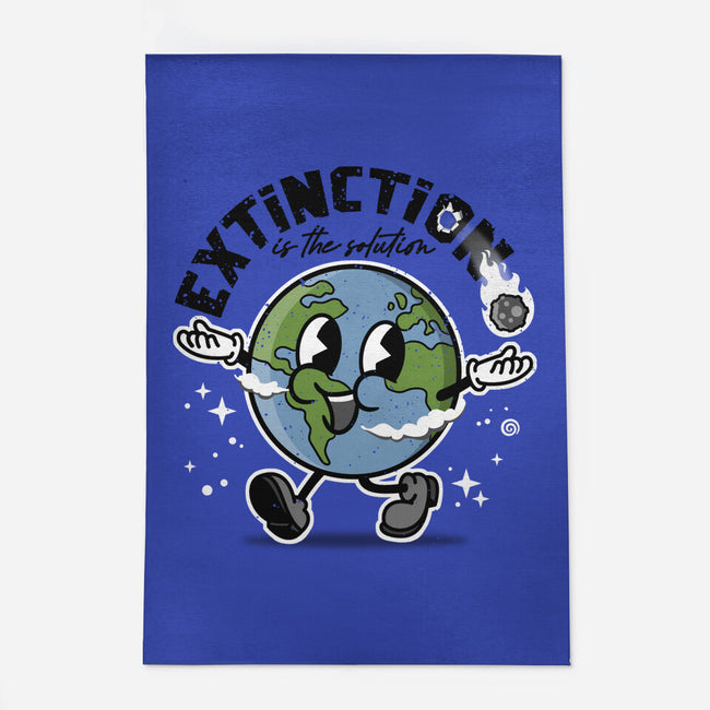 Extinction Is The Solution-none indoor rug-se7te