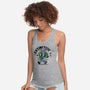 Extinction Is The Solution-womens racerback tank-se7te