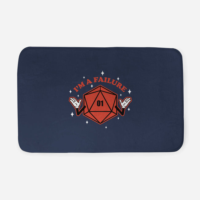 I'm A Failure-none memory foam bath mat-The Inked Smith