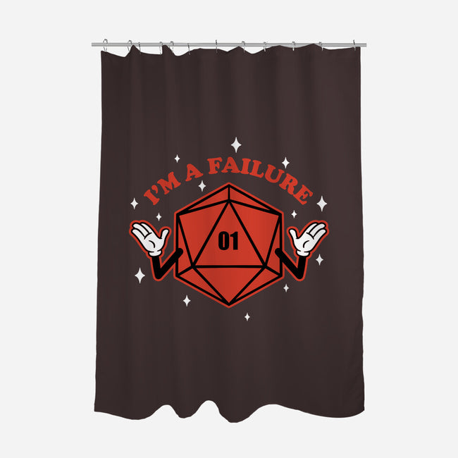 I'm A Failure-none polyester shower curtain-The Inked Smith
