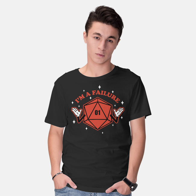 I'm A Failure-mens basic tee-The Inked Smith