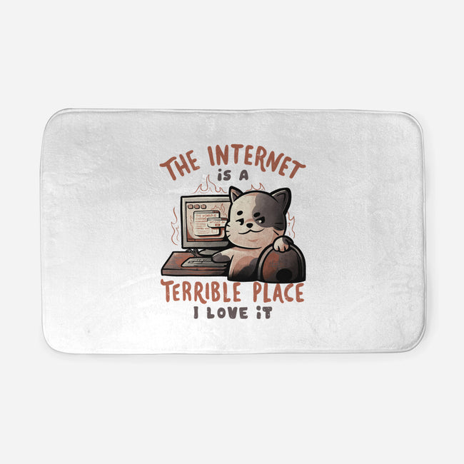A Terrible Place-none memory foam bath mat-eduely