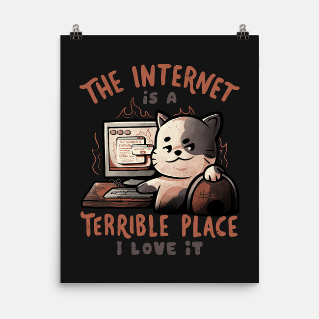 A Terrible Place-none matte poster-eduely