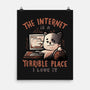 A Terrible Place-none matte poster-eduely