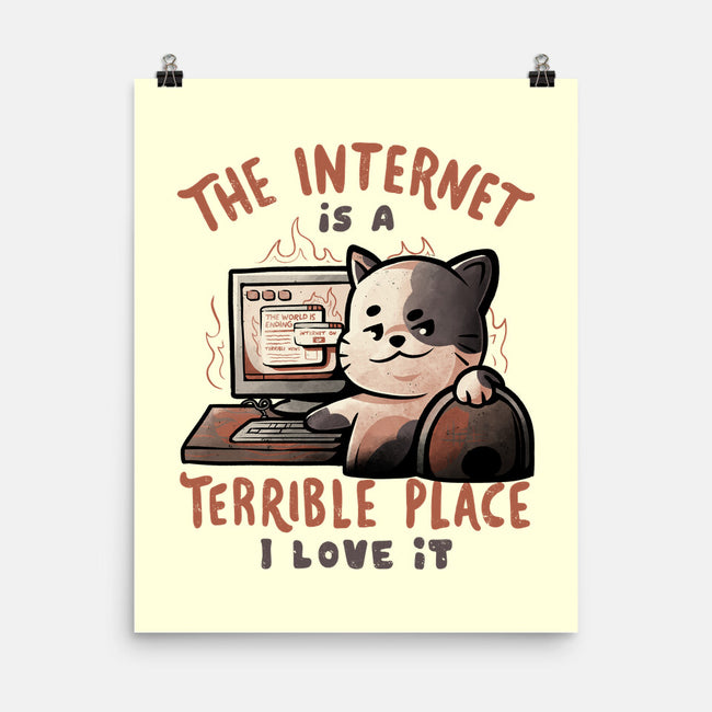 A Terrible Place-none matte poster-eduely